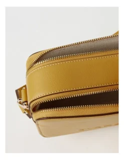Marcs Budapest Camera Crossbody Bag In Yellow -Mocha shop 924198400 4 720x928