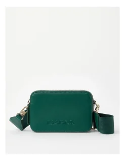 Marcs Budapest Green Camera Crossbody Bag