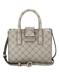 Nine West Kathy Mini Jet Set Tote Bag In Beige Multi