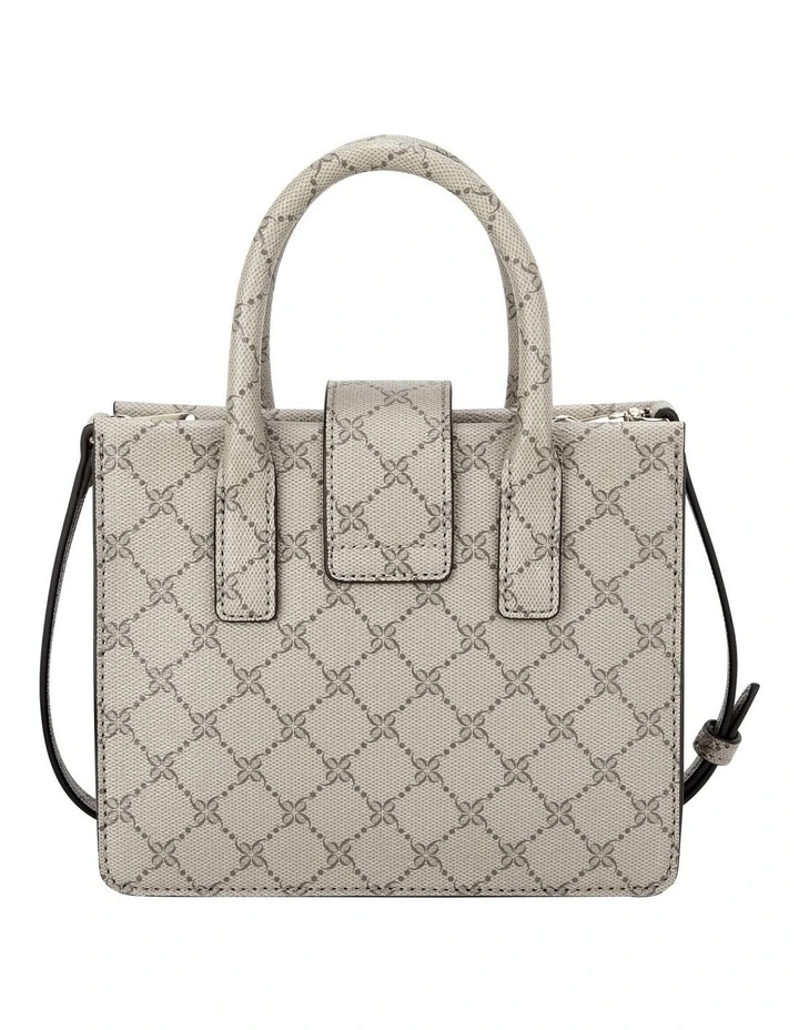 Nine West Kathy Mini Jet Set Tote Bag In Beige Multi 6 Nine West Kathy Mini Jet Set Tote Bag In Beige Multi - Image 4