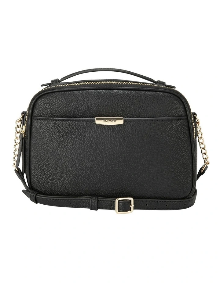 Nine West Pamela Camera Crossbody Bag In Black 3 Nine West Pamela Camera Crossbody Bag In Black