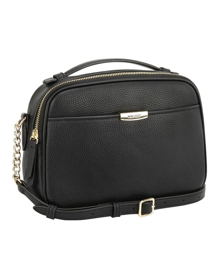 Nine West Pamela Camera Crossbody Bag In Black 4 Nine West Pamela Camera Crossbody Bag In Black - Image 2