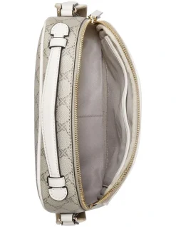 Nine West Pamela Logo Camera Crossbody Bag In Beige/Aloe -Mocha shop 926660890 3 720x928