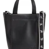 Calvin Klein Jeans Ultralight Faux Leather Tote Bag In Black -Mocha shop 926888410 1 720x928