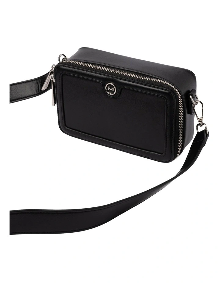 Mocha Maple Boxy Crossbody Bag In Black 6 Mocha Maple Boxy Crossbody Bag In Black - Image 4
