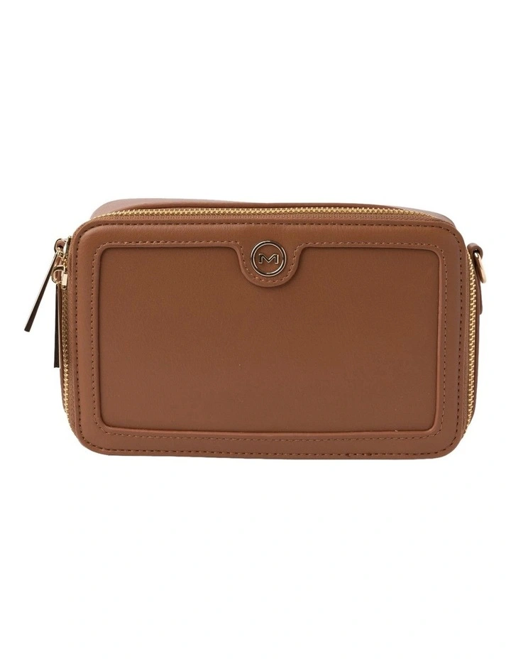 Mocha Maple Boxy Crossbody Bag In Tan 3 Mocha Maple Boxy Crossbody Bag In Tan