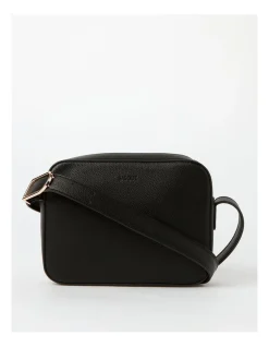 Basque Ella Camera Crossbody Bag In Black
