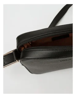 Basque Ella Camera Crossbody Bag In Black -Mocha shop 928345510 6 720x928