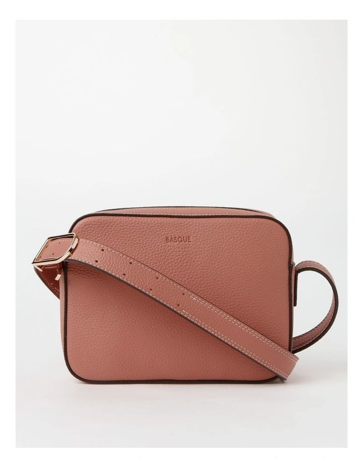 Basque Ella Camera Crossbody Bag In Coral 3 Basque Ella Camera Crossbody Bag In Coral
