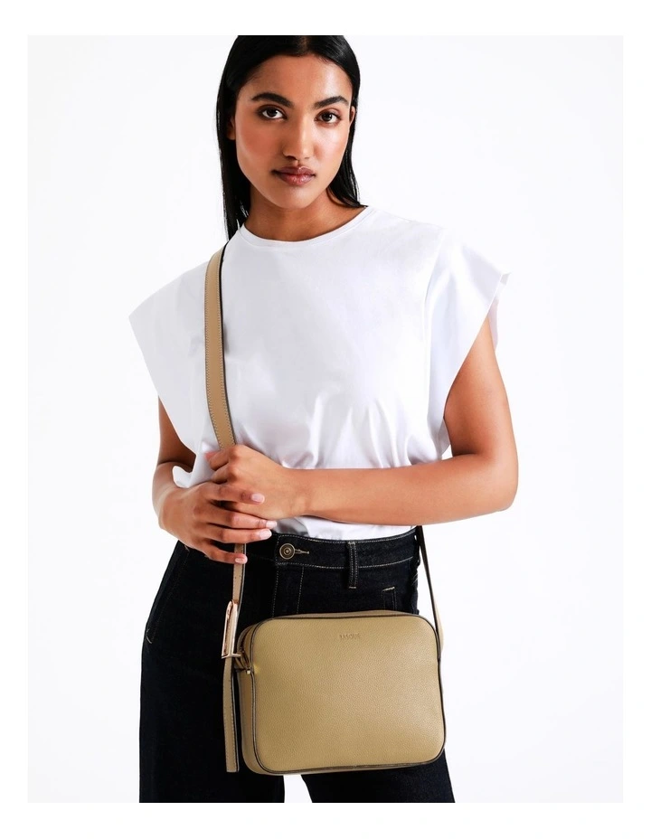 Basque Ella Camera Crossbody Bag In Sand 4 Basque Ella Camera Crossbody Bag In Sand - Image 2