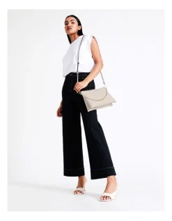 Basque Kiera Multi Gusset Shoulder Bag In Stone 11 Basque Kiera Multi Gusset Shoulder Bag In Stone -Mocha shop 928345960 4 720x928