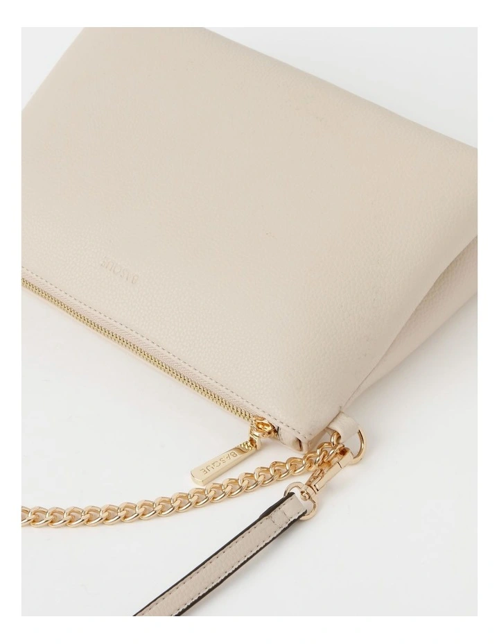 Basque Kiera Multi Gusset Shoulder Bag In Stone 7 Basque Kiera Multi Gusset Shoulder Bag In Stone - Image 5