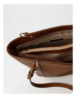 Basque Ajay Zip Top Tote Bag In Tan 11 Basque Ajay Zip Top Tote Bag In Tan -Mocha shop 928346140 5 720x928