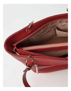 Basque Ajay Zip Top Tote Bag In Red 13 Basque Ajay Zip Top Tote Bag In Red -Mocha shop 928346230 6 720x928