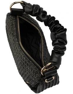 Olga Berg Gypsy Top Handle Crossbody Bag In Black -Mocha shop 928563760 3 1 720x928