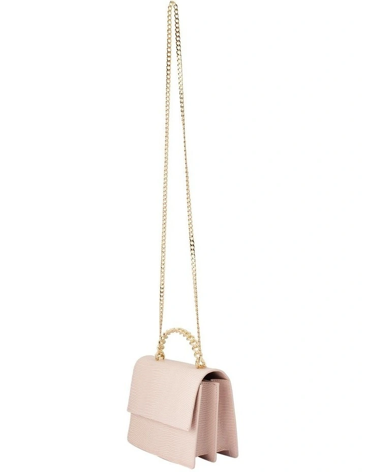 Olga Berg Allie Top Handle Crossbody Bag In Blush 4 Olga Berg Allie Top Handle Crossbody Bag In Blush - Image 2
