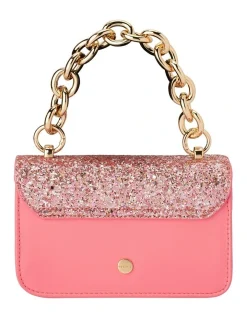 Olga Berg Lidia Top Handle Crossbody Bag In Pink -Mocha shop 928564210 4 720x928