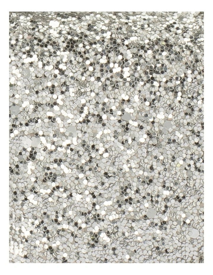 Olga Berg Lidia Top Handle Crossbody Bag In Silver 7 Olga Berg Lidia Top Handle Crossbody Bag In Silver - Image 5