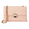 Olga Berg Cressida Quilted Shoulder Bag In Blush -Mocha shop 928564660 1 720x928