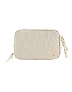 Seed Heritage Initial "O" Make Up Bag In Oatmeal