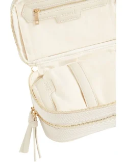 Seed Heritage Initial "O" Make Up Bag In Oatmeal -Mocha shop 928688320 2 720x928
