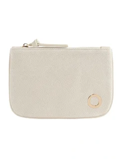 Seed Heritage Initial "O" Pouch In Oatmeal