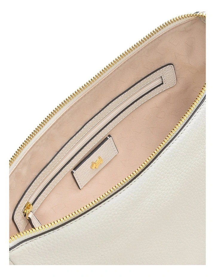 Radley Dukes Place Medium Zip-Top Shoulder Bag In White 6 Radley Dukes Place Medium Zip-Top Shoulder Bag In White - Image 4