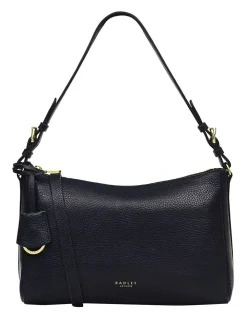 Radley Dukes Place Medium Zip-Top Shoulder Bag In Black