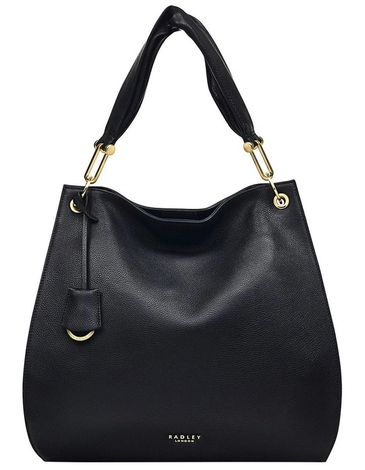 Radley Cuba Street Twist Medium Open-Top Shoulder Bag In Black 3 Radley Cuba Street Twist Medium Open-Top Shoulder Bag In Black