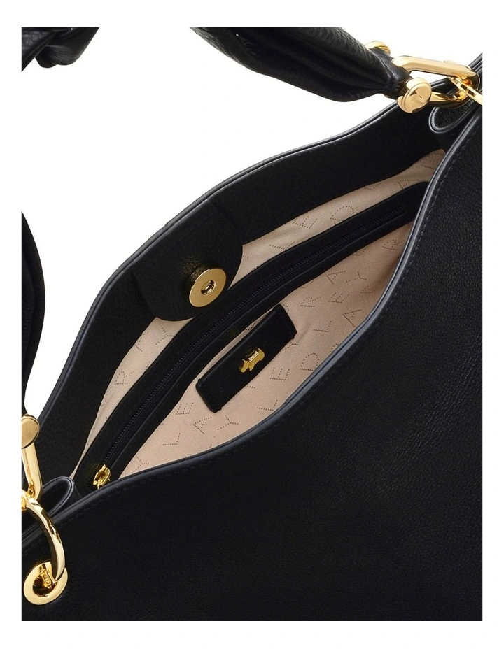 Radley Cuba Street Twist Medium Open-Top Shoulder Bag In Black 5 Radley Cuba Street Twist Medium Open-Top Shoulder Bag In Black - Image 3