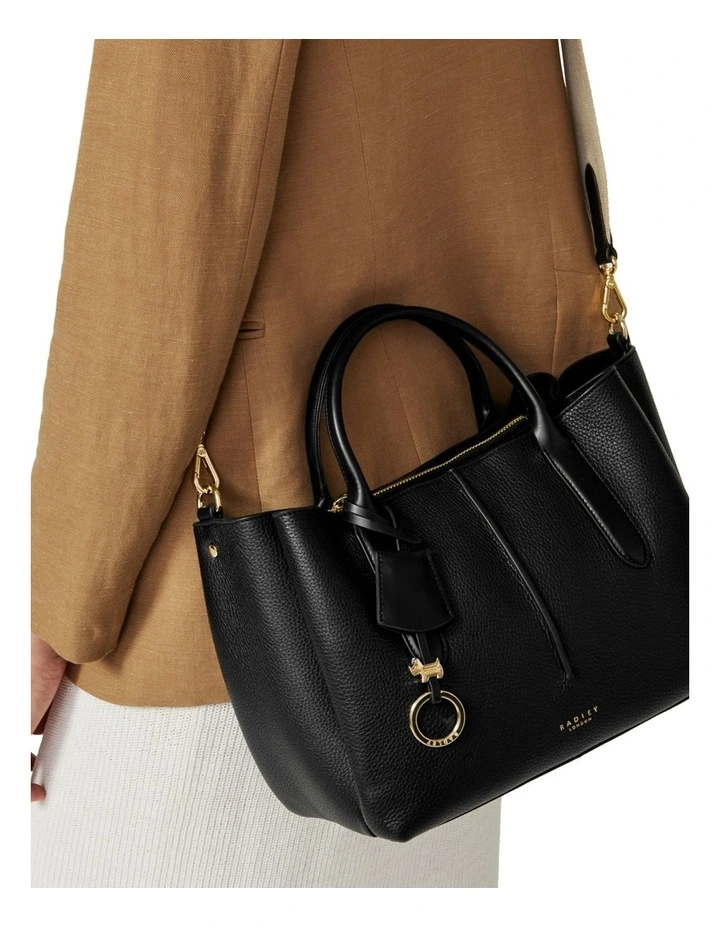 Radley Hillgate Place Medium Grab Multiway Bag In Black 4 Radley Hillgate Place Medium Grab Multiway Bag In Black - Image 2