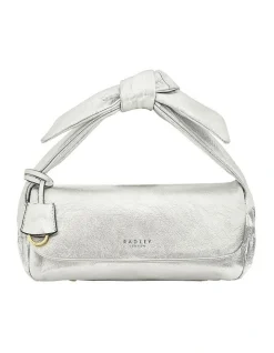 Radley Cranwell Close Flapover Grab Bag In Silver