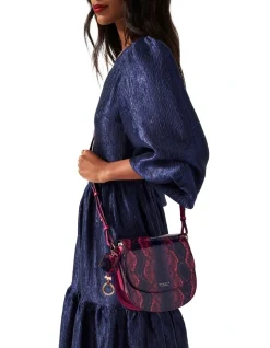 Radley Liverpool Street Faux Snake Flapover Crossbody Bag In Multi -Mocha shop 929965150 2 1 720x928