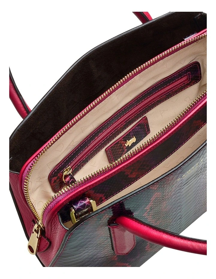 Radley Liverpool Street Faux Snake Zip-Top Multiway Bag In Multi 6 Radley Liverpool Street Faux Snake Zip-Top Multiway Bag In Multi - Image 4