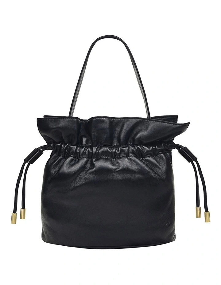 Radley Sunny Rise Embellished Drawstring Crossbody Bag In Black 4 Radley Sunny Rise Embellished Drawstring Crossbody Bag In Black - Image 2