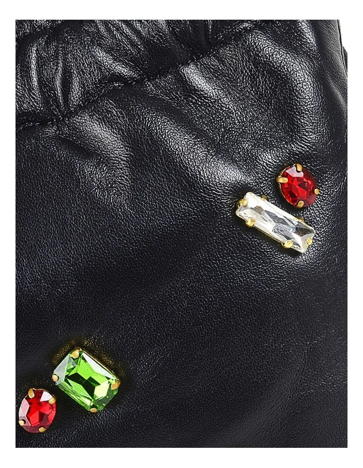 Radley Sunny Rise Embellished Drawstring Crossbody Bag In Black 6 Radley Sunny Rise Embellished Drawstring Crossbody Bag In Black - Image 4