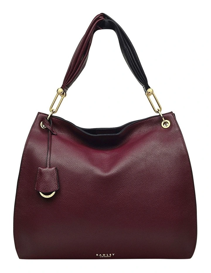Radley Cuba Street Twist Open-Top Shoulder Bag In Cherry 3 Radley Cuba Street Twist Open-Top Shoulder Bag In Cherry