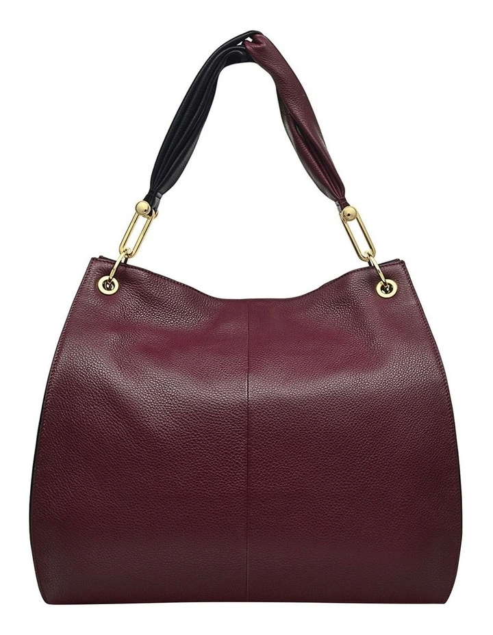 Radley Cuba Street Twist Open-Top Shoulder Bag In Cherry 5 Radley Cuba Street Twist Open-Top Shoulder Bag In Cherry - Image 3