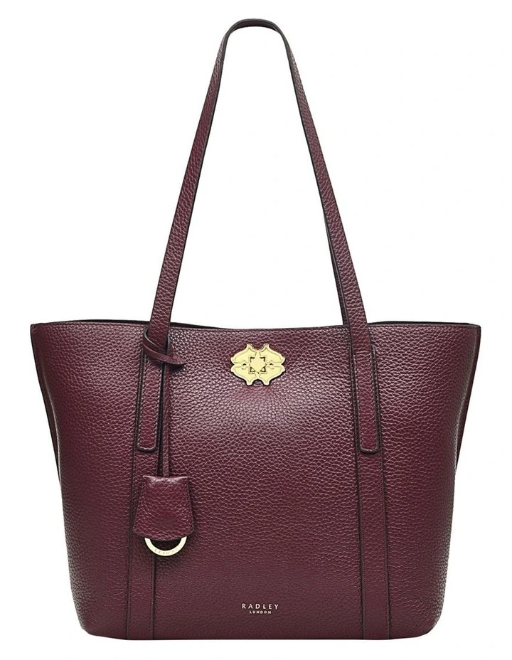 Radley Museum Street Medium Zip-Top Tote Bag In Dark Cherry 3 Radley Museum Street Medium Zip-Top Tote Bag In Dark Cherry