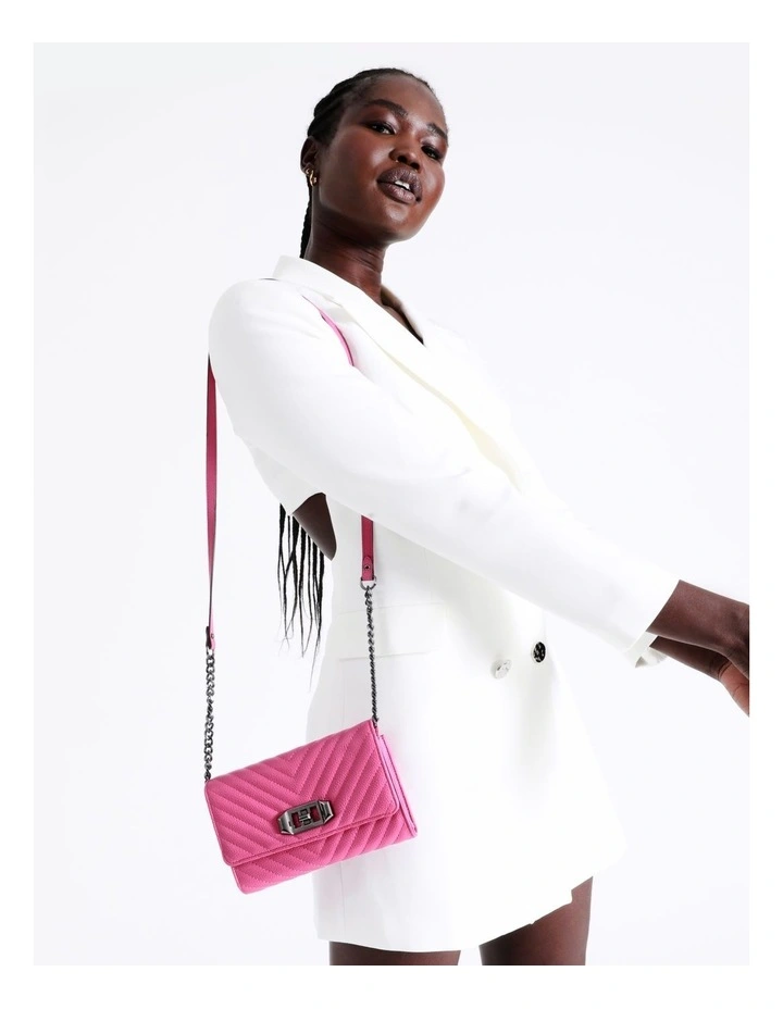 Wayne Cooper Stella Detachable Strap Wallet In Fuchsia 4 Wayne Cooper Stella Detachable Strap Wallet In Fuchsia - Image 2