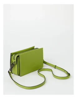 Wayne Cooper Kaylee Zip Top Crossbody Bag In Lime -Mocha shop 930623230 3 1 720x928