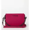 Wayne Cooper Kaylee Zip Top Crossbody Bag In Fuchsia