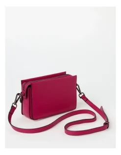 Wayne Cooper Kaylee Zip Top Crossbody Bag In Fuchsia -Mocha shop 930623320 3 1 720x928