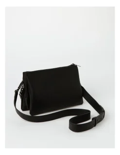 Wayne Cooper Harlow Multi Gusset Crossbody Bag In Black -Mocha shop 930623410 3 1 720x928