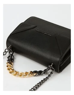 Wayne Cooper Karla Flapover Crossbody Bag In Black -Mocha shop 930623500 5 1 720x928