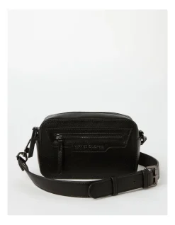 Wayne Cooper Lori Camera Crossbody Bag In Black