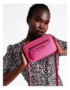 Wayne Cooper Lori Camera Crossbody Bag In Fuchsia -Mocha shop 930623770 4 2 720x928