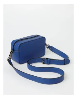 Wayne Cooper Lori Camera Crossbody Bag In Blue -Mocha shop 930623860 3 1 720x928