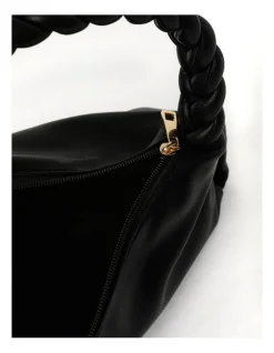 Tokito Monte Carlo Zip Top Shoulder Bag In Black -Mocha shop 930625300 4 720x928
