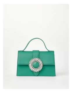 Tokito Cabo Top Handle Crossbody Bag In Green